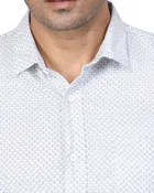 Poly Cotton Full Sleeves Printed Shirt for Men 