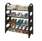 Plastic 4 Layer Shoe Rack 
