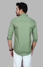 Cotton Blend Full Sleeves Shirt for Men 