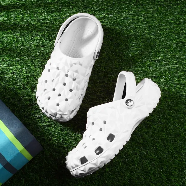 Clogs for Women (White, 6)