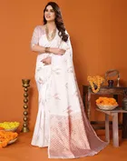 Banarasi Silk Zari Woven Saree for Women 