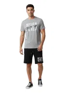 Polyester Printed Co-Ord Set for Men, Multicolour 