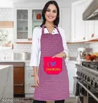 Waterproof Kitchen Aprons with Pockets 