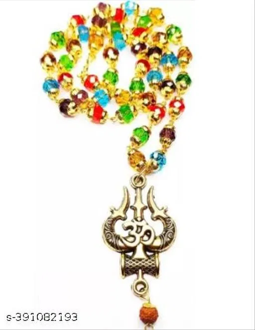 Mala with Locket for Men (Multi, Pack of 1)