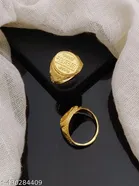 Pack of 2 Gold Rings for Women 
