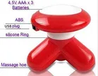 Mini USB Full Body Electric Massager, Portable Compact Vibrating Massager [Assorted Color]