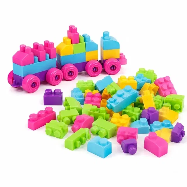 Building Blocks Set for Kids, 50 Pcs