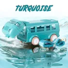 Plastic Bus Shape Sipper Bottle for Kids, Multicolor 