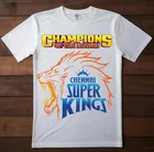 Polyester Printed T-Shirt for Kids, White 