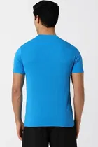 Round Neck Logo Print T-Shirt for Men 