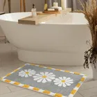 Alaqsa Tufted White Flower 40x60cm