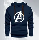 Fleece Printed Hoodie for Men 