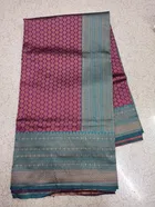 Jacquard Zari Woven Saree for Women 