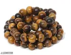 Tiger Eye Crystal Beads Necklace Mala for Men 