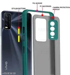 AESTMO Translucent Hybrid Vivo Y12s / Y20 / Y20i Back Case Cover 