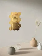 Acrylic Hexagon Shaped Wall Mirror Stickers 