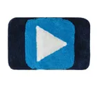 Microfiber Doormat, Blue 