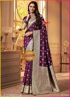 Kanjeevaram Zari Woven Saree for Women 