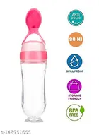 Silicone Spoon Feeding Bottle for Infants 