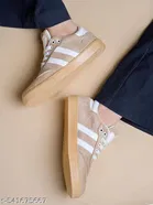 Shoetopia Women's Casual Shoes - Cream 