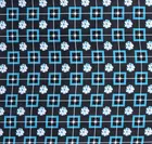 Arch Fab Sky Blue Square Double Bedsheet 88X90 Inch