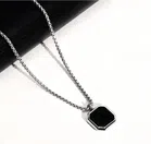 Stainless Steel Chain with Pendent for Men (Silver, Set of 1)