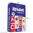 Flash Cards for Kids - Set of 3 Educational Flash Cards | Learn Alphabet, Numbers & Fruits | Perfect for Preschool, Kindergarten, Toddlers, Early Learning, Brain Development, Cognitive Skills, Homeschooling, Fun Learning Activities