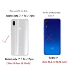 Mi Redmi Note 7 Pro Mobile Back Cover 