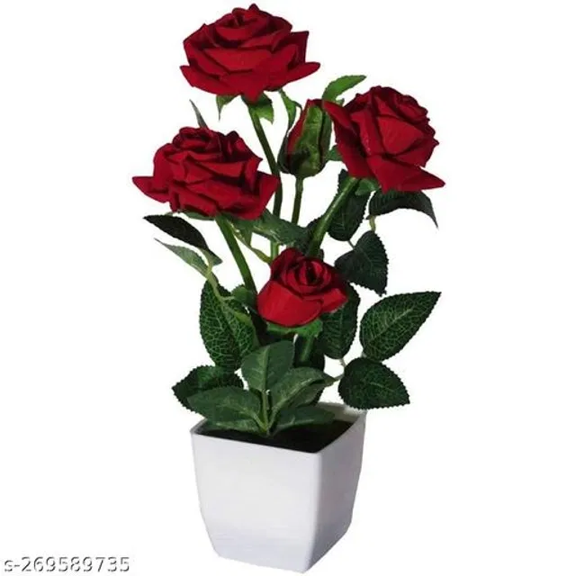 Plastic Artificial Flower (Multicolor)