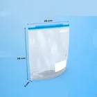 Crystal Slide Seal Bags, Multipurpose Transparent Slide Seal Bags 