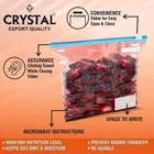Crystal Slide Seal Bags, Multipurpose Transparent Slide Seal Bags 