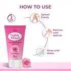 VI-JOHN Feather Touch Hair Removal Cream Rose & Aloe Vera Tube for Normal Skin 40 g