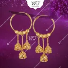 Oxidised Gold Plated Designer Earrings for Women & Girls 