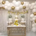 39 Pcs 4th Birthday Decoration kit, Multicolour, Set of 1