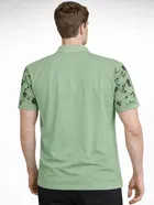 Polo Printed Cotton Blend T-shirt for Men 