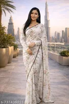 Stylish Georgette Saree for Women 