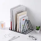 9 Slot Triangle Rack Magazine Holder Stand/Book Organizer/Newspapers/Files Table Top Magazine Holder  