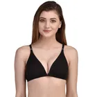 Cotton Blend Non Padded Solid Bras for Women 
