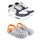 Combo of Sports Shoes & Clogs for Men 