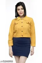 Full Sleeves Denim Jacket for Women 