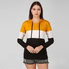 Full Sleeves Top for Women (Multicolor, S)