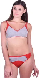 Cotton Blend Lingerie Set for Women 