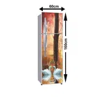 Vinyl Wallpaper Sticker for Fridge Door 