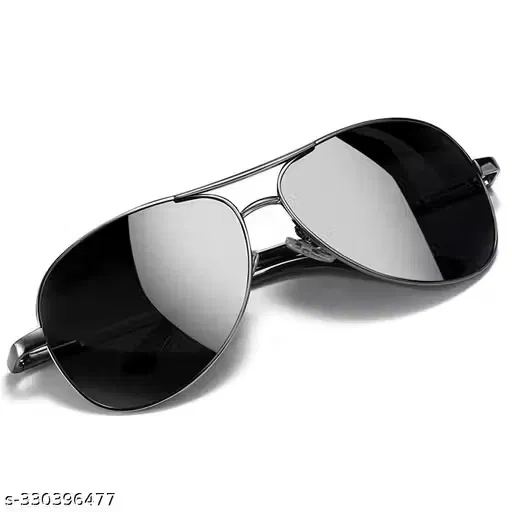 Aviator UV Protected Sunglasses for Mens ,Black