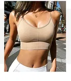 Cotton Blend Padded Camisole Bra for Women 