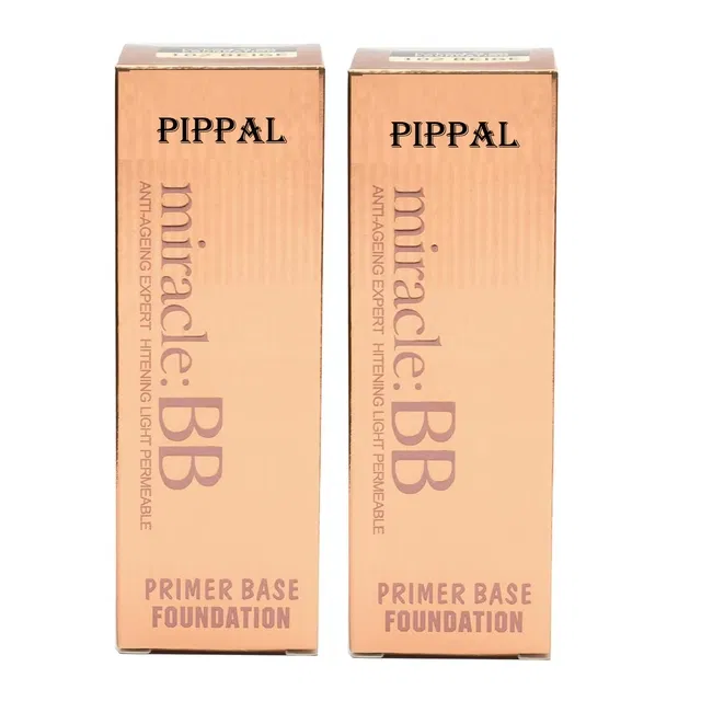 Pippal Mirecle B.B. Primer Base Foundation (60 ml, Pack of 2)