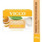 विक्को टर्मरिक मिल्क प्रोटीन बाथिंग बार 100 g