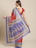 Khadi Printed Saree for Women 