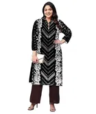 Woolen Printed Kurti for Women 