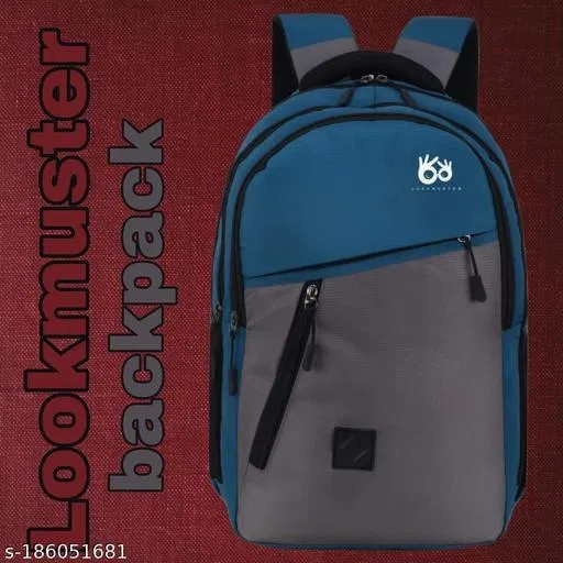 Nylon Backpack for Men & Women, Blue